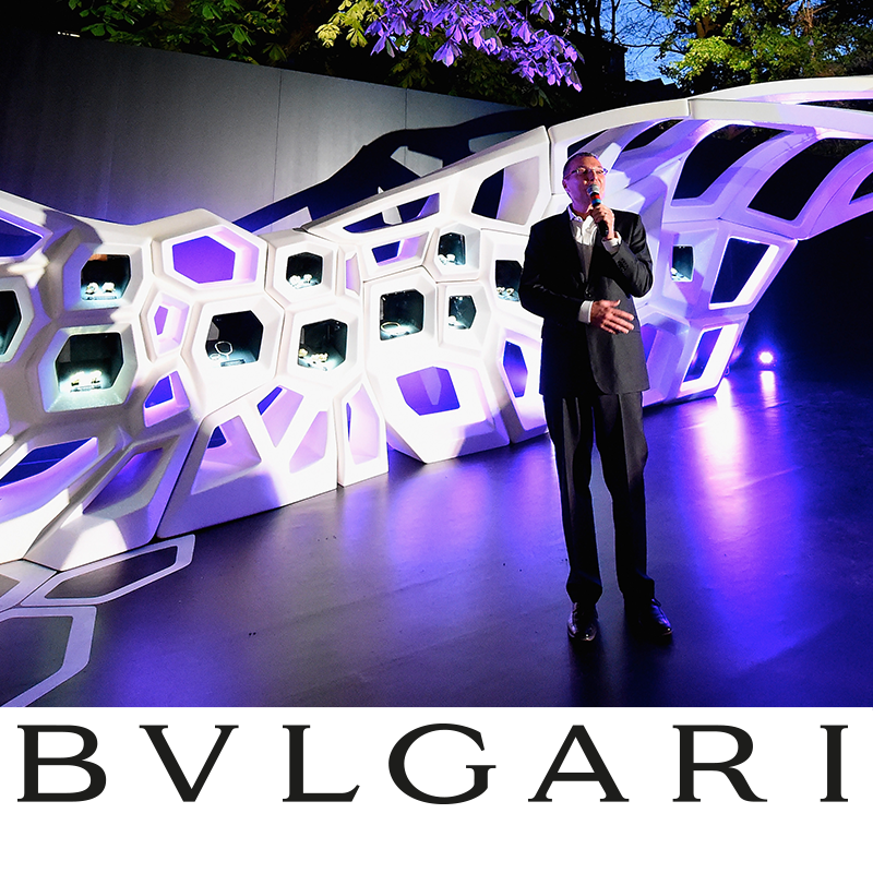 Bulgari and Zaha Hadid celebrates the unveiling of a Serpenti installation – Jean Christophe Babin
