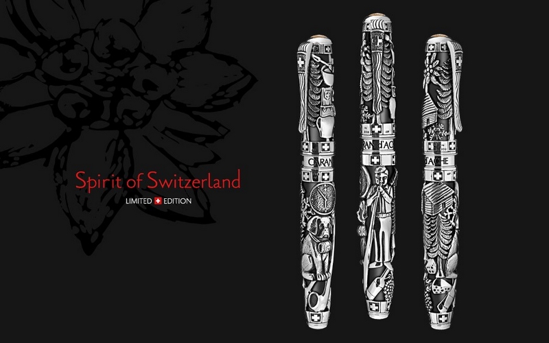 CARAN D'ACHE Spirit of Switzerland pen collection