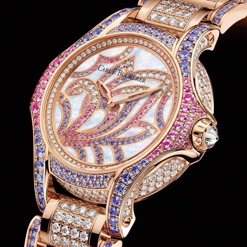 CARL F. BUCHERER Pathos Swan jewelry watch