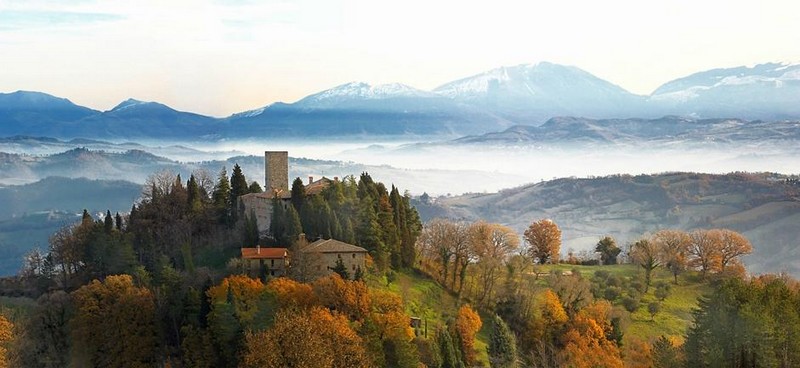 Castello di Petroia Gubbio, Italy