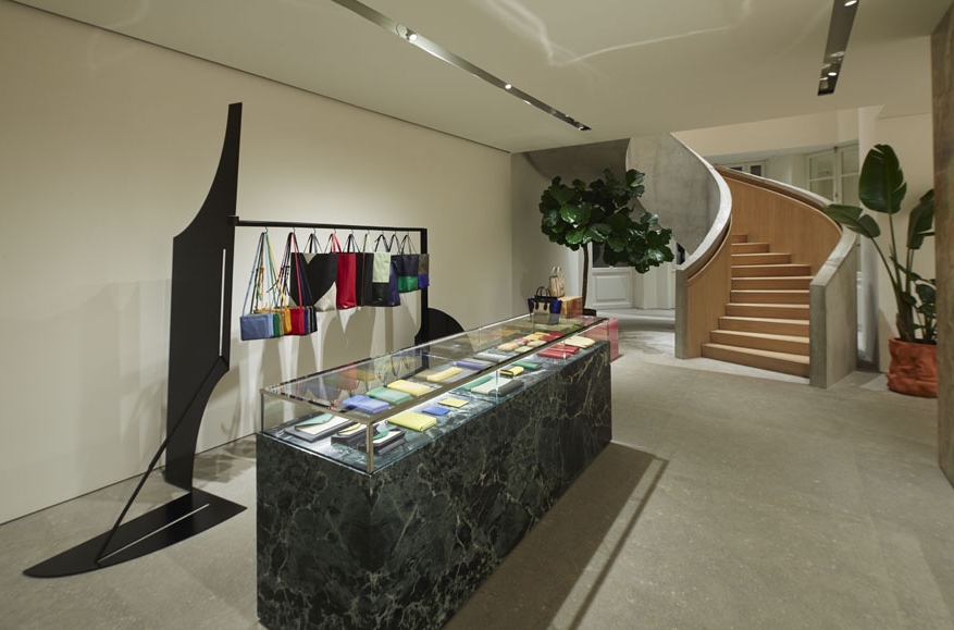 Celine fashion luxury store in avenue Montaigne in Paris, France