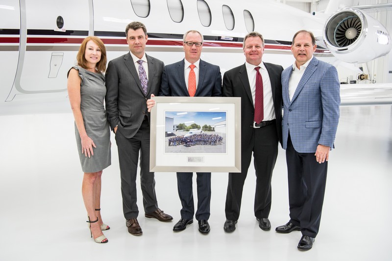 Cessna Aircraft delivers milestone 7,000th Citation Latitude midsize business jet -netjets-delivery-2016