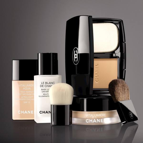 powder chanel foundation makeup