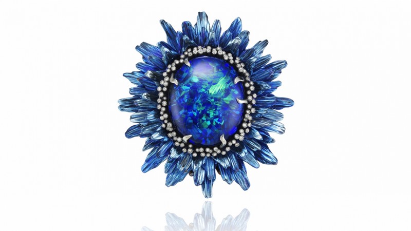Chopard Fleurs d'Opale Haute Joaollerie Collection rings 2015-