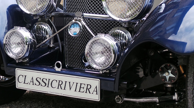 ClassicRiviera plate - Bespoke Car-limited edition