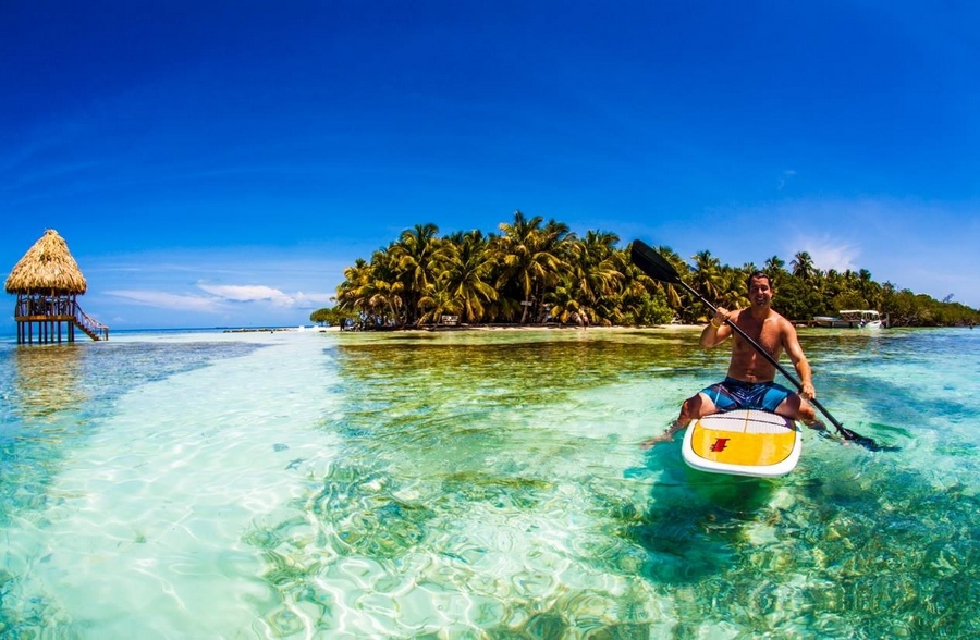 Clear waters and clear skies, just two of the beautiful sights Belize has for everyone!