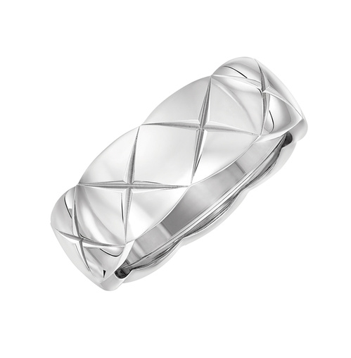 Coco Crush fine white gold ring from Chanel