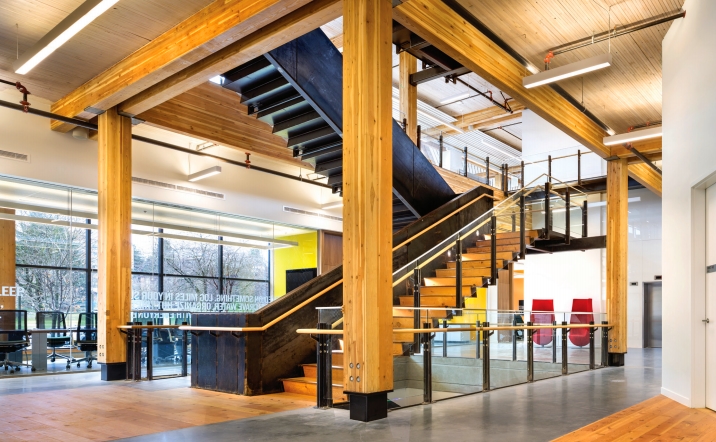 Commercial Wood Design Hugh Cochlin, Proscenium Architecture + Interiors