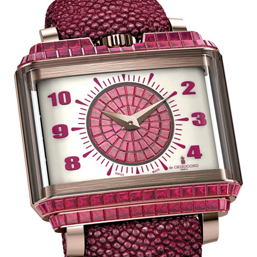 DE GRISOGONO New Retro Lady Taille Baguette watch -