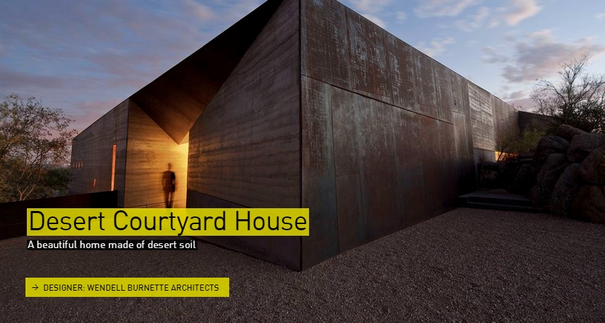Desert Courtyard house - The Designs of the Year 2015 nominees @ Design Museum London