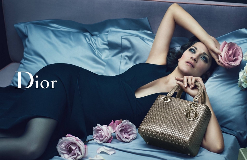 Dior _ Miss Dior handbag Marrillon Cotillard October 2015 ad campaign - 2luxury2 com