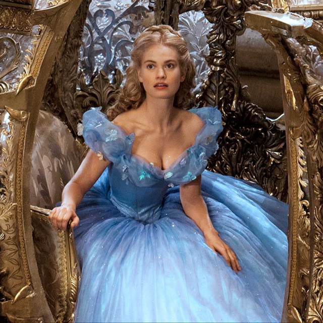 Cinderella movie 2015 glass slipper fashion news