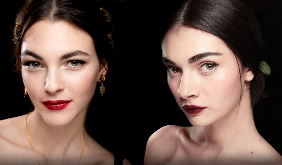 Dolce & Gabban red lips 2015 Summer--