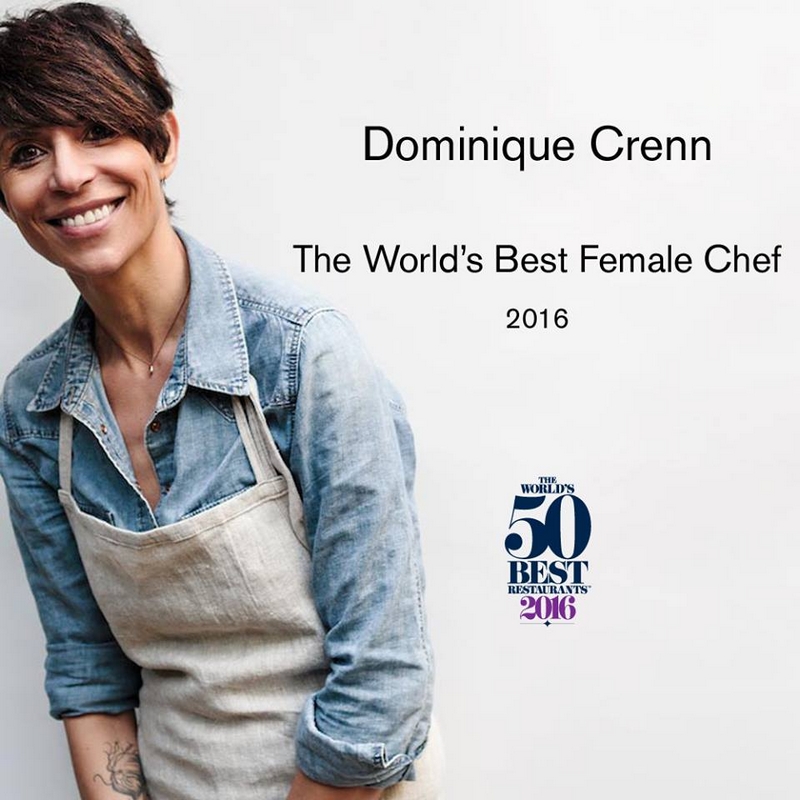 Dominique Crenn, The World’s Best Female Chef 2016