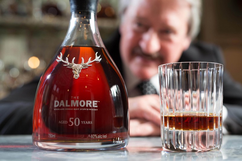 Each decanter of The Dalmore 50 will be adorned with a solid silver stag created by silversmiths Hamilton & Inches, holder of The Royal Warrant