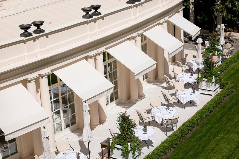 Epicure Terrace at Hotel Le Bristol Paris