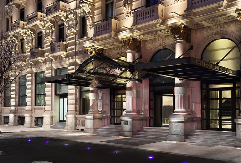 Excelsior Hotel Gallia, a Luxury Collection Hotel, Milan-renovation 2015-Facade Detail
