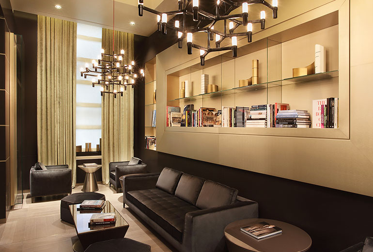Excelsior Hotel Gallia, a Luxury Collection Hotel, Milan-renovation 2015-Library