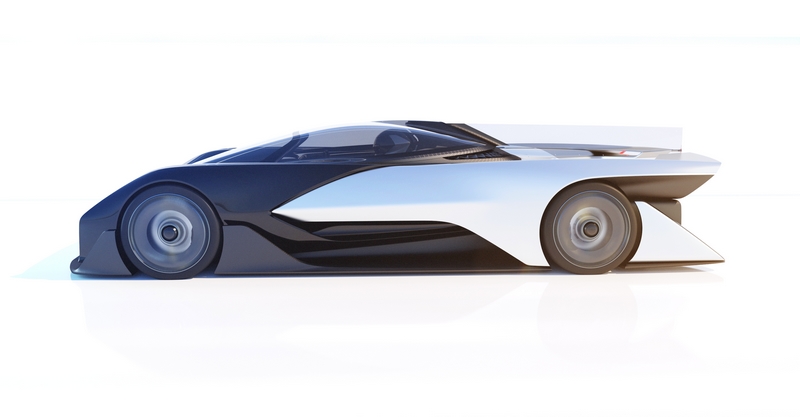 Faraday FFzero1 concept electric race car