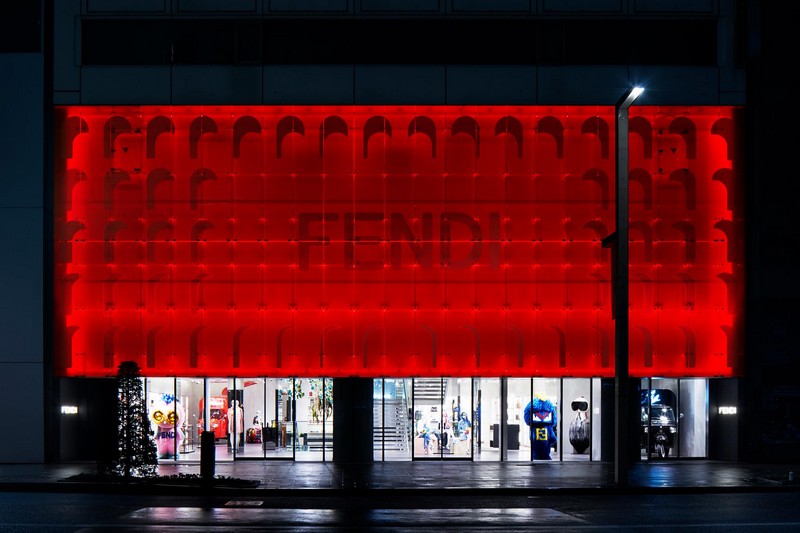 Fendi Ginza Tokyo 2015 opening