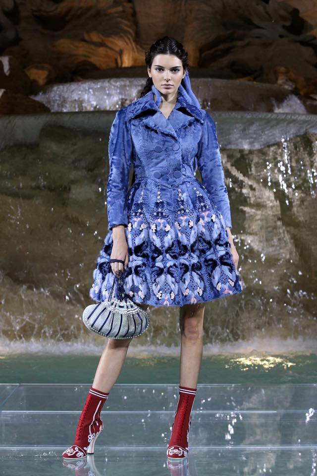 Fendi The Legends and Fairy Tales fashion show at the Trevi Fountain in Rome-2016