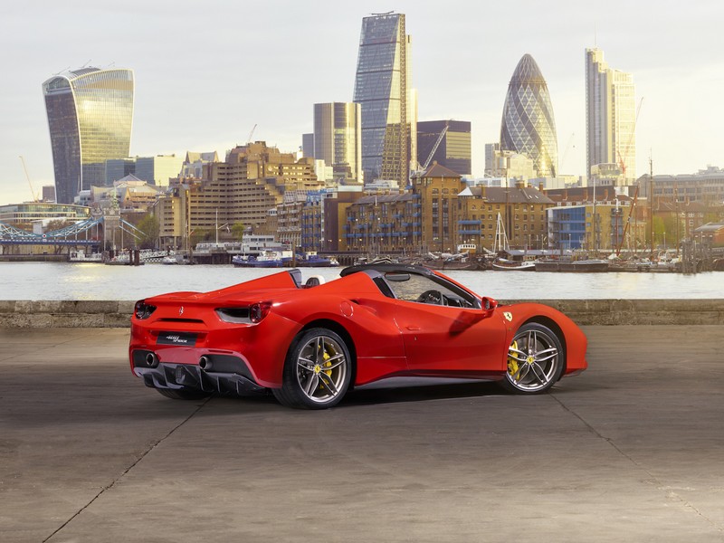 Ferrari 488 Spider Launch  in London-2016--