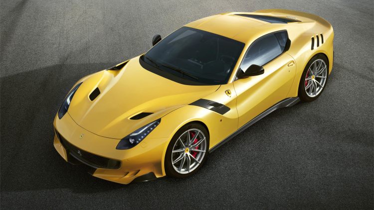 Ferrari F12 TdF paying homage to the Tour de France-