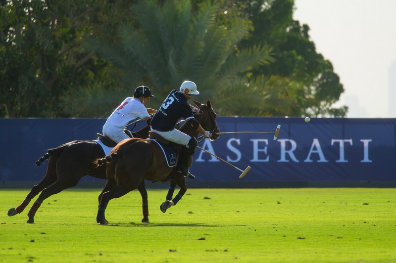 First Maserati Dubai Polo Challenge puts actual horsepower on the field and 24K Gold Dubai Polo shirt on players
