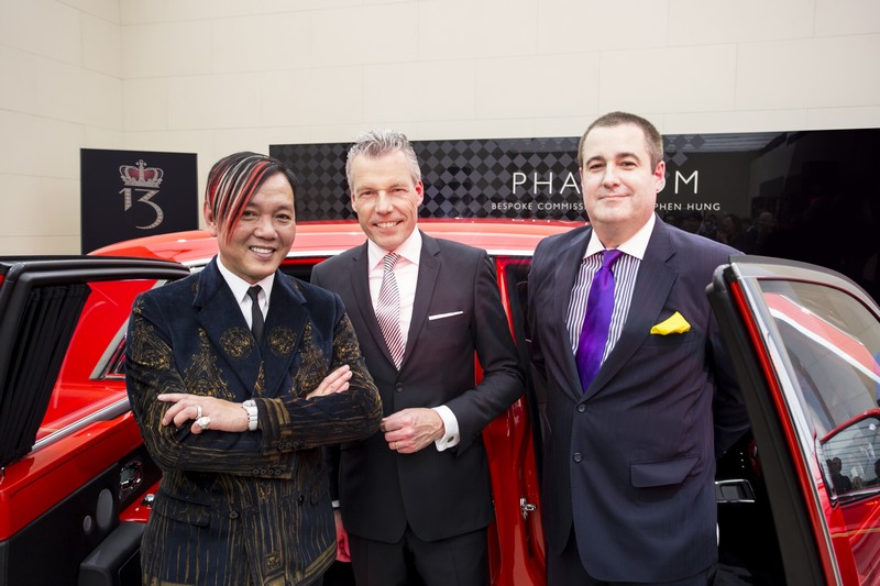 First of 30 Bespoke Rolls-Royce Phantoms presented to Stephen Hung at 2016 Geneva Motor Show---