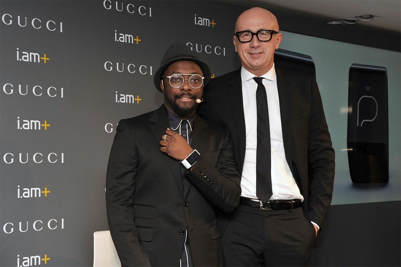 Gucci Timepieces and Will.i.am have joined forces on a new wearable “smartband” device