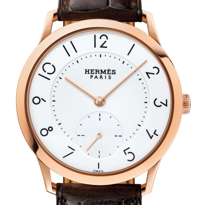 HERMES Slim d’Hermès Email Grand Feu watch -