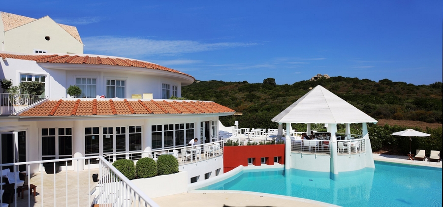 HOTEL LA COLUCCIA Conca Verde Sardinia Italy-the pool