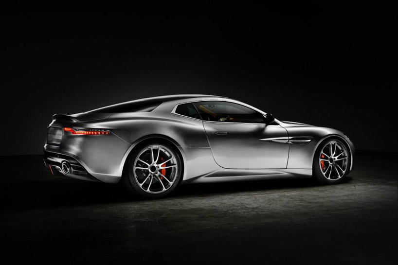 Henrik Fisker's Aston Martin Vanquish-based Thunderbolt concept @ 2015 Amelia Island