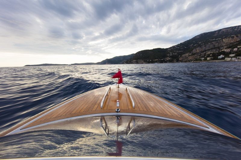 Hodgdon yachts 10.5 meter custom limo tender-