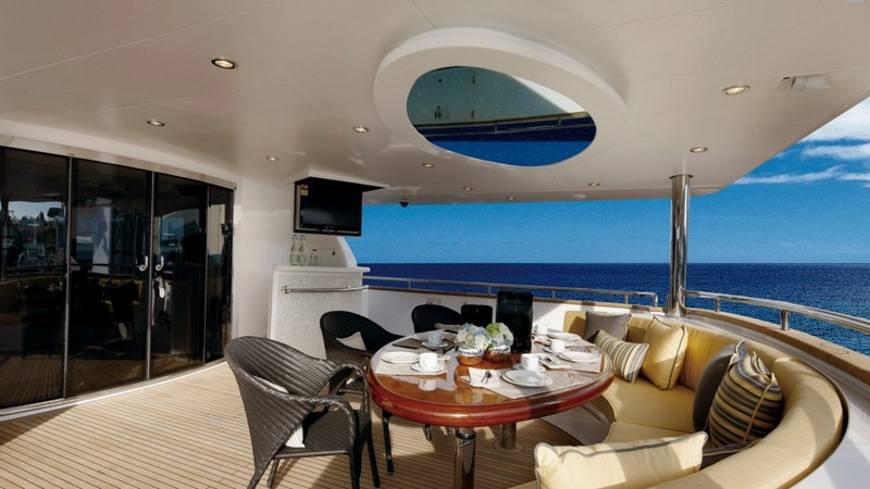 Horizon P110 yacht-