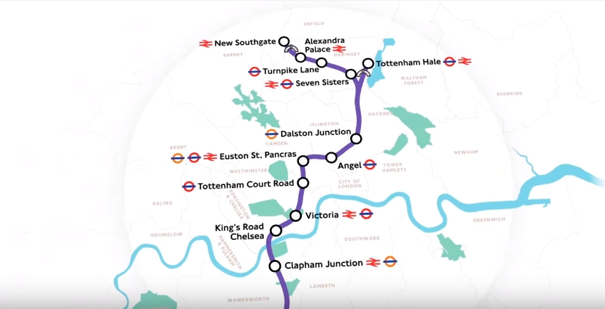 How the New Crossrail Station will Affect London House Prices-CrossRail 2