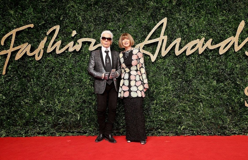 Karl Lagerfeld & Anna Wintour OBE