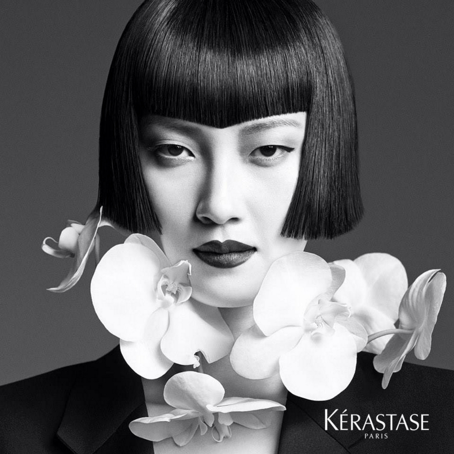 Kerastase Couture Styling Visions of Style 2015 campaign - Look n°4  Le Carré