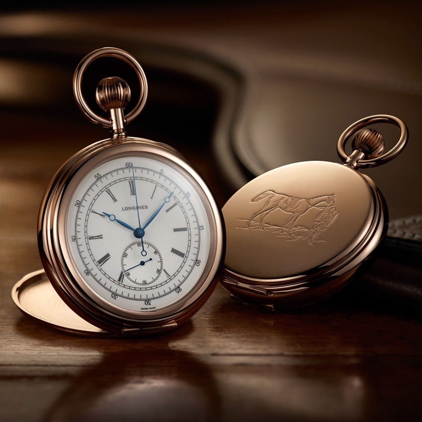 LONGINES The Longines Equestrian Pocket Watch Jockey 1878