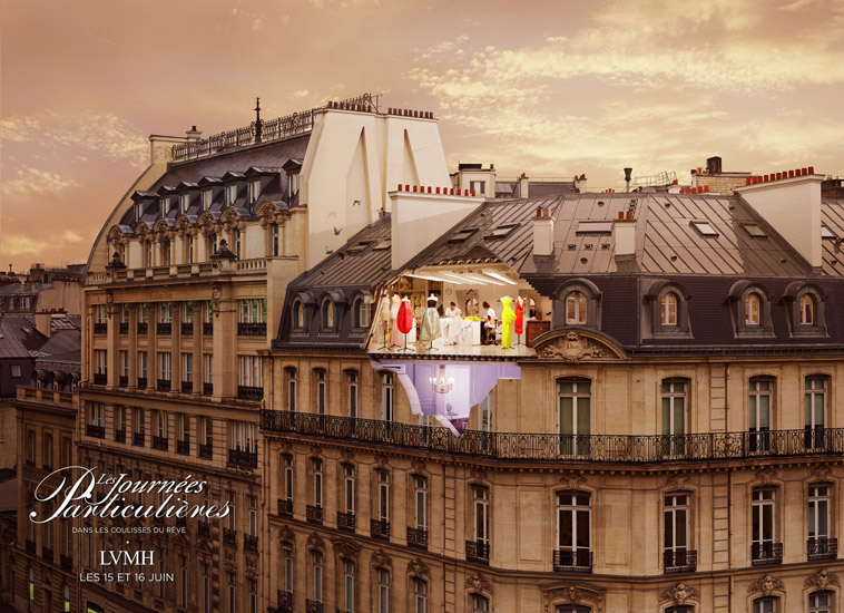 40 major luxury houses opened for visits during Les Journées Particulières  2016. Instagram to contribute to the event 