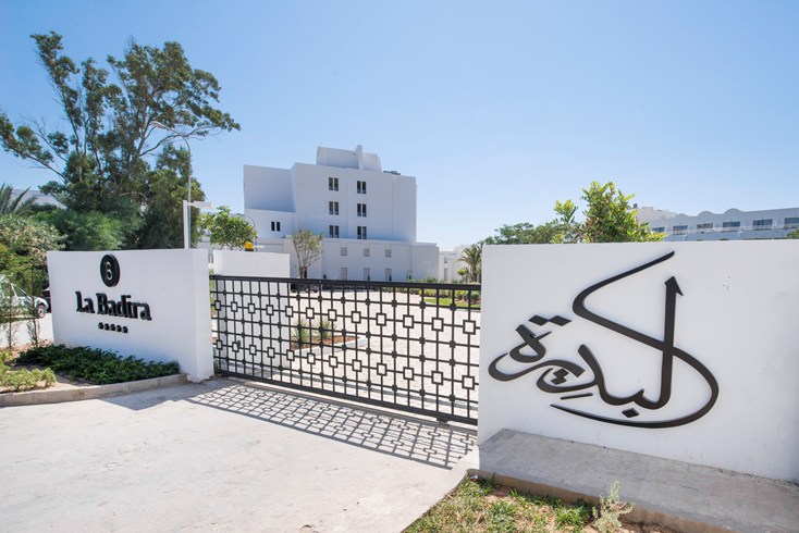 La Badira Hotel, Hammamet, Tunisia  - the gate