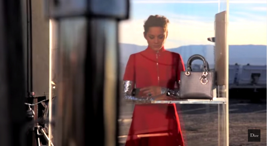 Lady Dior by Peter Lindbergh 2015 ad campaign-Marillon Cotillard-making of