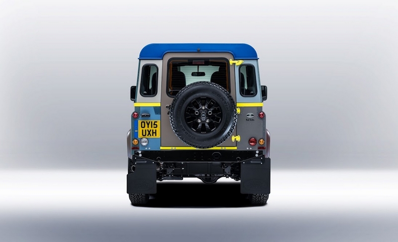 Land Rover's tailor-made Defender for Paul Smith-2015-back