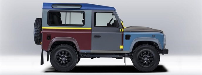 Land Rover's tailor-made Defender for Paul Smith