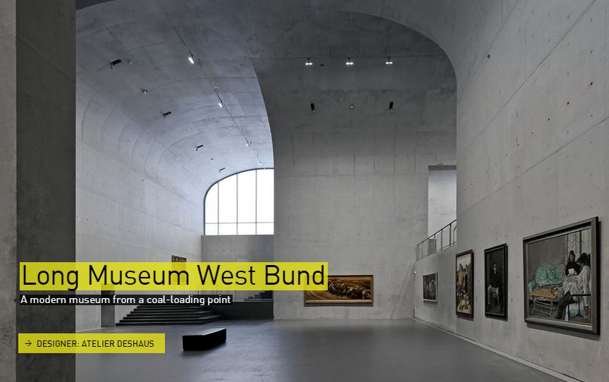 Long Museum West Bund- The Designs of the Year 2015 nominees @ Design Museum London