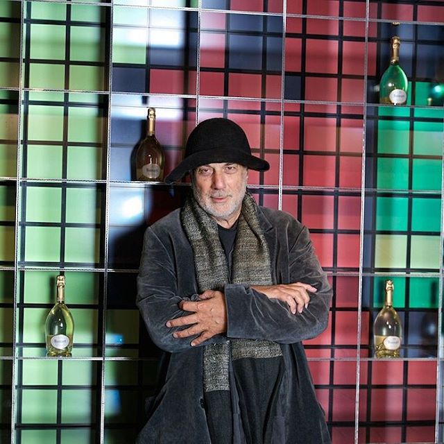 Love affair with Ruinart Blanc de Blancs and the new Ron Arad vasque