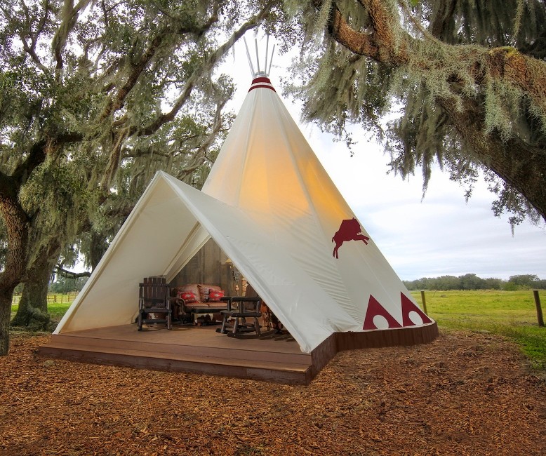 Luxe Teepees at Westgate River Ranch Resort & Rodeo in River Ranch-