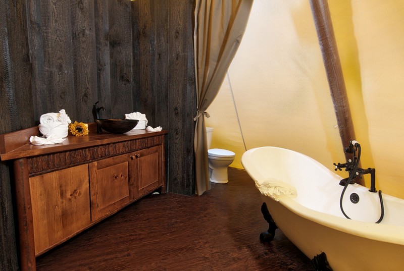 Luxe Teepees at Westgate River Ranch Resort & Rodeo in River Ranch-2016-bathroom