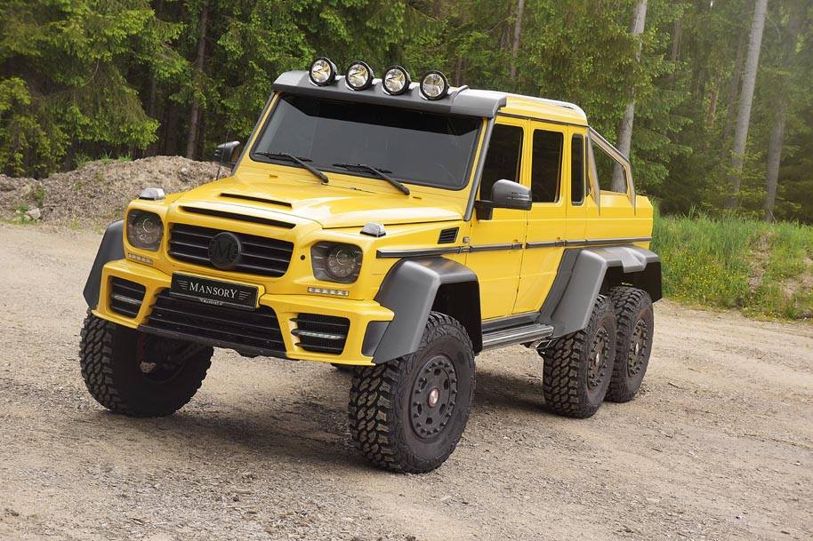Mansory Extends Customisation Programme to Mercedes-Benz AMG 6x6