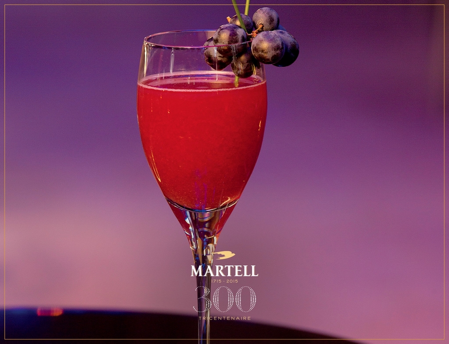 Martell Cognac 300th anniversary cocktail 2015